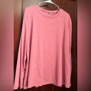 Women's Pink Long Sleeve Tee